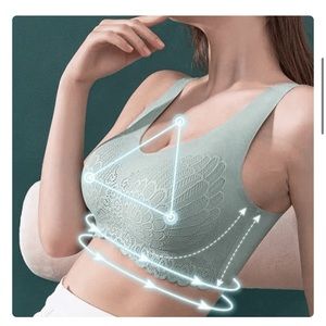 PLUS SIZE XXXL & XXXXL SOFT LIFTING BRA BY NULA See size chart in photo